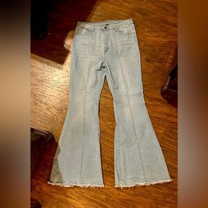 Jazz boutique extreme flare jeans women’s size 2XL (stretch fit 13/14)
